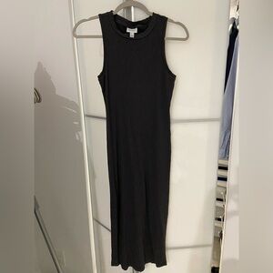 AWARE by VERO MODA Bodycon Ribbed Stretch Organic Cotton Tank Dress